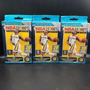 Lot of 3 2019/20 Panini Hoops Premium Stock Basketball Hanger Boxes Morant Zion